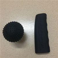 比亚迪大众捷达丰田现代五菱长安汽车硅胶排挡套汽车档位套手刹套 圆形+手刹套黑色（套装）