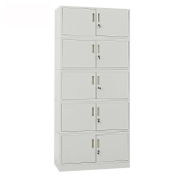 徽源昇TCJS——778分体五节柜铁皮文件柜五层档案柜办公资料柜带锁财务凭证柜 灰白色(单位:台)