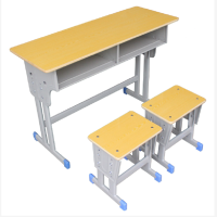 徽源昇HYS-032双人双柱升降式学生课桌椅