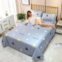 婉寇 凉席冰丝席三件套1.8m床夏季软席子可折叠可水洗席子1.5凉席套件空调