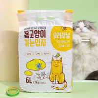 猫砂6l*4包豆腐砂低粉尘除臭结团小颗粒猫沙大袋10KG猫咪用品