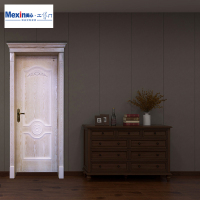 美心木门室内门家用客厅套装门8780环保油漆门全实木门隔音卧室门