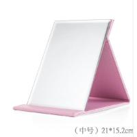 小清新可放包包里边缘细腻。化妆镜折叠便携主播美妆镜公主镜刮胡