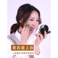 WHOORAN韩苒美妆蛋果冻房型海绵粉扑长方形粉底液化妆棉10粒粉扑