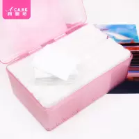 化妆棉盒装1000片湿敷专用爽肤水超薄款卸妆棉纯棉脸部一次性女