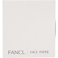 日本 FANCL芳柯无添加便携天然麻吸油纸 面部吸油面纸 3包100枚/盒