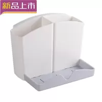 放梳子置物架梳子架放梳子的收纳筒浴室壁挂卫生间免打孔牙膏盒牙刷梳子置物架