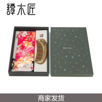 谭木匠 施华洛世奇合作款 玉檀木梳子 礼盒蝶灵 礼盒蝶灵-商家发货