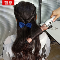 智感蛋卷头卷发棒女内扣夹板懒人神器网红款小型泡面水波纹电卷棒不伤浪烫发器短发造型学生宿舍家用男士