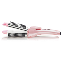 雷瓦鸡蛋卷头卷发棒电梳子卷直两用内扣夹板迷你小型便携式男士短发熨玉米烫头器造型神器不伤发韩国学生家用