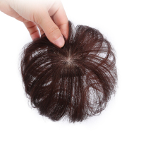 假发女头顶补发片女真发补发顶轻薄迷你隐形自然遮白发手织补发块