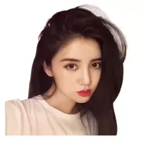 英琪假发女长发仿生膜大发碗假发片隐形真发气质修脸中分发片