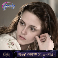 Goody发箍头箍明星同款发卡女士时尚发饰头饰黑色简约百搭防滑超仙零压力轻巧发窟洗脸压发