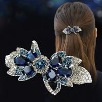 zzzsyzxl 发夹蝴蝶结小发卡子韩国发饰水钻顶夹中号弹簧夹子头饰品