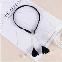 发箍女流苏吊坠韩版假耳环头箍发卡发窟成人发夹发带飘带仙发饰