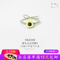 发绳可爱水果发夹胸针少女心牛油果配饰边夹头饰ins发圈头绳发夹