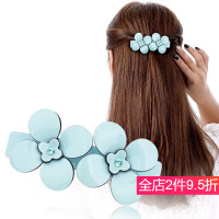 念凝发夹女韩版百搭优雅发卡成人一字夹水钻弹簧夹边夹顶夹马尾夹发饰头饰品