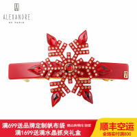 法国亚历山大发夹ALEXANDRE DE PARIS北极星系列8公分发卡头饰发饰女