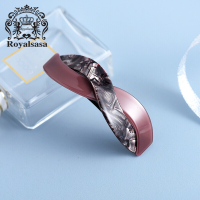 皇家莎莎(Royalsasa)发夹顶夹头饰马尾夹弹簧夹横夹时尚发饰盘发卡子 混色