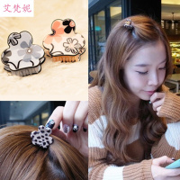艾梵妮韩国发饰 豹纹发夹发抓小抓夹刘海夹 顶夹边夹发卡 小号发爪头饰