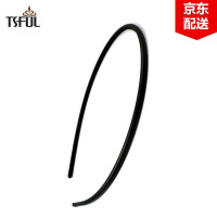 tsful 简约细发箍 韩版带齿细发箍发卡发夹 亚克力磨砂头箍刘海压发头饰
