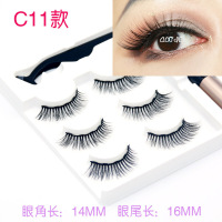 5D磁力石睫毛磁睫毛套装磁铁睫毛网红磁性眼线液假睫毛磁力线睫毛