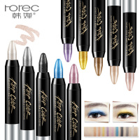 韩婵炫彩动人 卧蚕笔 修饰 高光眼影笔旋转眼影棒 彩妆