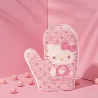 京造 HELLO KITTY 沐浴手套 洗澡沐浴球搓澡搓背起泡洗浴用品沐浴花泡澡球洗澡用具