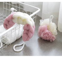 HOUYA好雅 1套 沐浴花拉背条套装 强力浴花洗澡刷沐浴球洗澡巾 男女通用搓澡神器