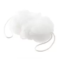 无印良品 MUJI 伸缩沐浴球 白色 全长约50cm