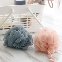 茶花 沐浴球绵柔亲肤搓澡巾沐浴花2只装30g K05002