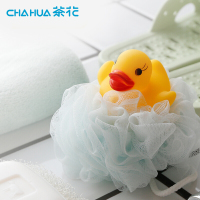 茶花 沐浴花搓澡巾感温变色儿童浴球30g K05001