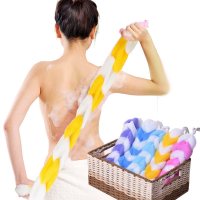 雯萱 长条搓背沐浴条沐浴拉背条沐浴球 大号沐浴球W0006