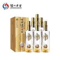 百年泸州老窖 窖龄60年52度500ml*6瓶整箱装 浓香型白酒