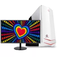 世纪之星 11代酷睿i5 11400六核/16G DDR4内存/512G固态 组装机 台式电脑 台式机 电脑主机 家用办公电脑 商务娱乐设计学生直播网课游戏电脑+19英寸显示器全套