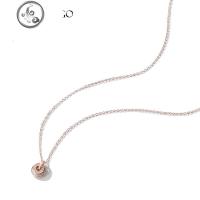 小众锁骨链项链女网红ins简约气质玫瑰金钛钢颈链饰品送闺蜜 JiMi