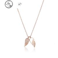 设计感翅膀锁骨链项链女潮简约气质网红ins脖子饰品颈链 闺蜜 JiMi