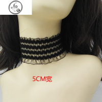 蕾丝项链颈饰女脖颈脖子饰品遮挡遮疤锁骨链项圈女颈带宽颈链简约 JiMi