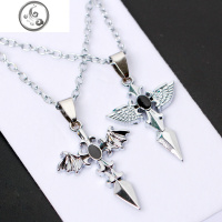 韩版个性男女学生友谊项链情侣项链一对短款锁骨链子 JiMi