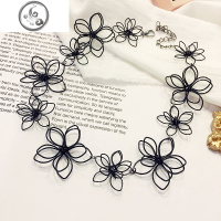 黑色项链女潮网红脖子饰品颈链choker项圈颈带短款锁骨链 JiMi