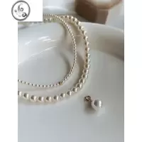 JiMi鲛人语/温莎夫人 施家珍珠双层叠戴项链高级感轻奢小众设计感女