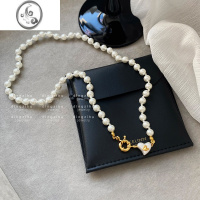 JiMi西太后土星珍珠项链女小众轻奢设计感高级法式复古颈链锁骨链2023