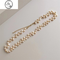 JiMi法式巴洛克珍珠 高级感轻奢复古气质简约短款项链颈链choker