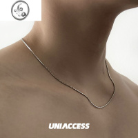 JiMi项链男女锁骨高级新款情侣装饰配饰嘻哈简约气质时尚个性链子饰品