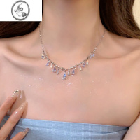 JiMi仙仙的~超美精致流苏水滴项链女气质个性高级小众锁骨链网红颈链