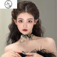 JiMi复古花朵项链女轻奢小众高级感颈链锁骨链项圈choker脖子新娘配饰