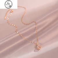 JiMi香包项链2023年新款女夏季轻奢高级不掉色锁骨链轻奢时尚配饰