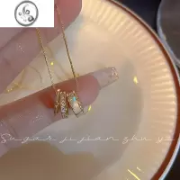 JiMiSUGAR 超仙贝母小蛮腰项链女夏季轻奢小众设计感高级百搭锁骨链