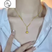 JiMi手工定制~极其逼真的有球必应项链女2023年夏季新款气质锁骨链
