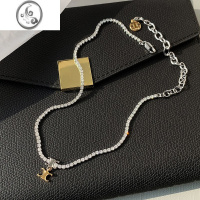 JiMi凯旋门项链女夏轻奢小众设计高级感锁骨链2023年气质新款潮颈链